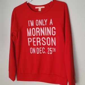 Christmas Sweater Soft Stretch Sz. M